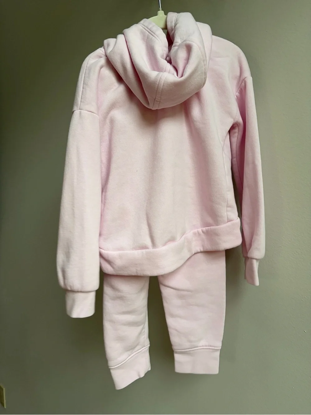 Nike Kids' Hooded Jogger Set - Pink & Light Blue